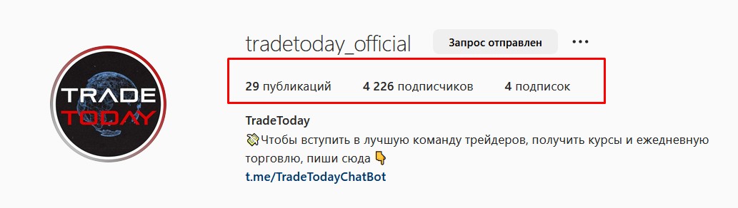 Trade Today телеграм