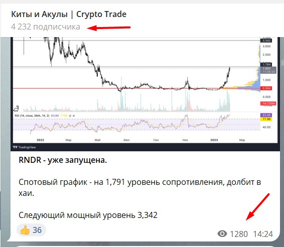 Телеграм Киты и акулы Crypto Trade Дмитрий Катушадзе