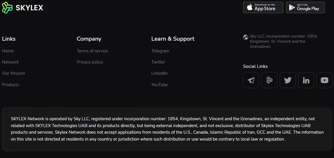 Обзор компании Skylex Network
