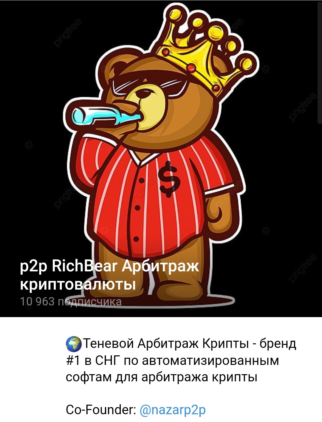 P2P RichBear Арбитраж криптовалюты обзор