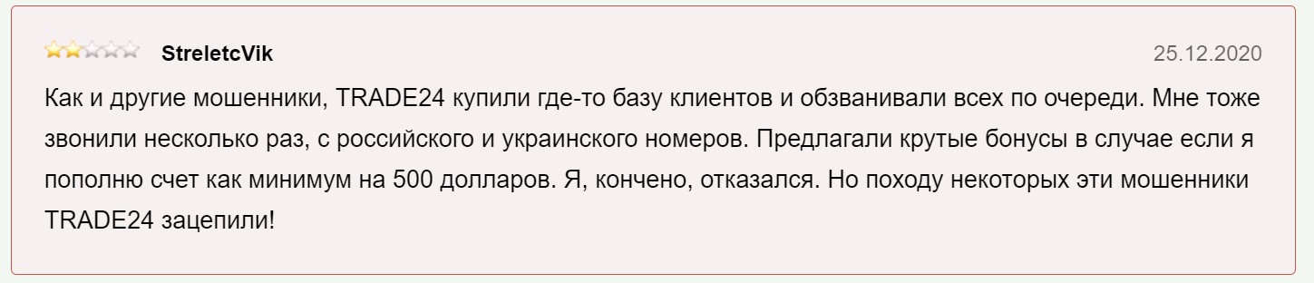 trade24 ai компания отзывы