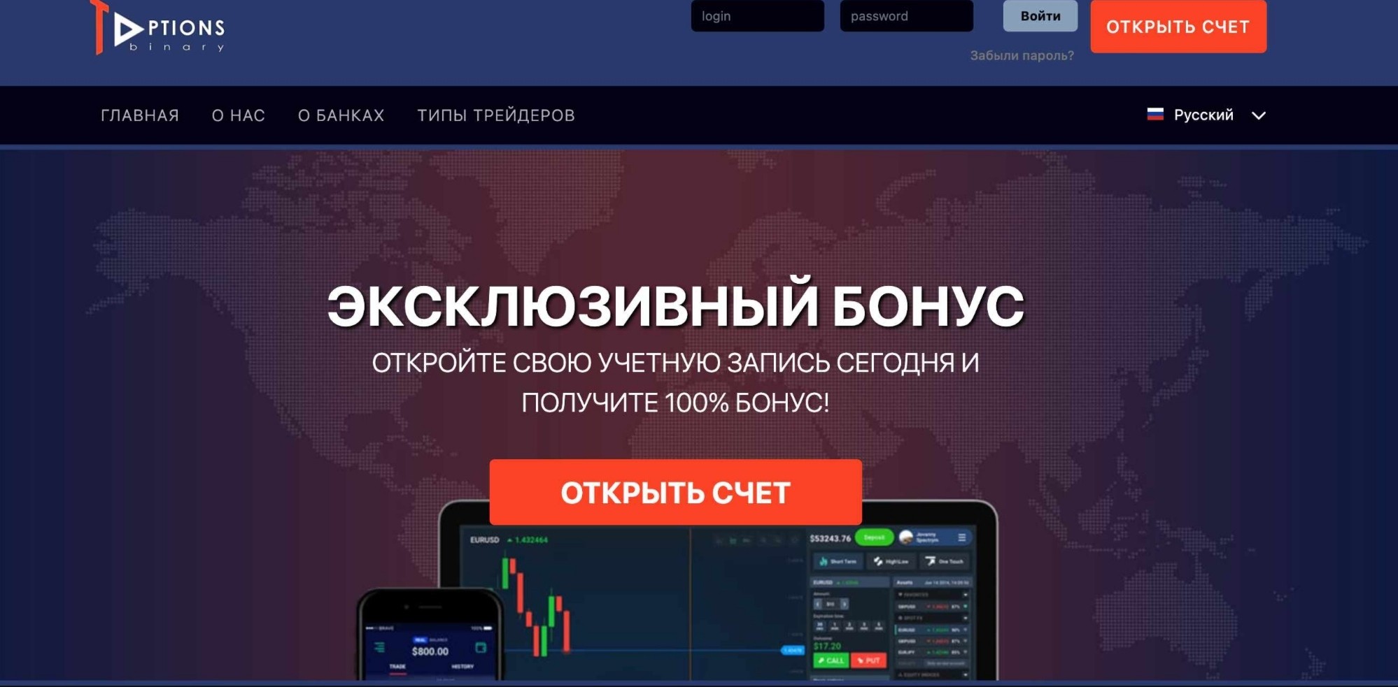 T-options брокер