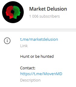 Market Delusion телеграм 