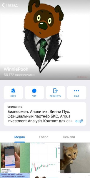 WinniePooh телеграм канал