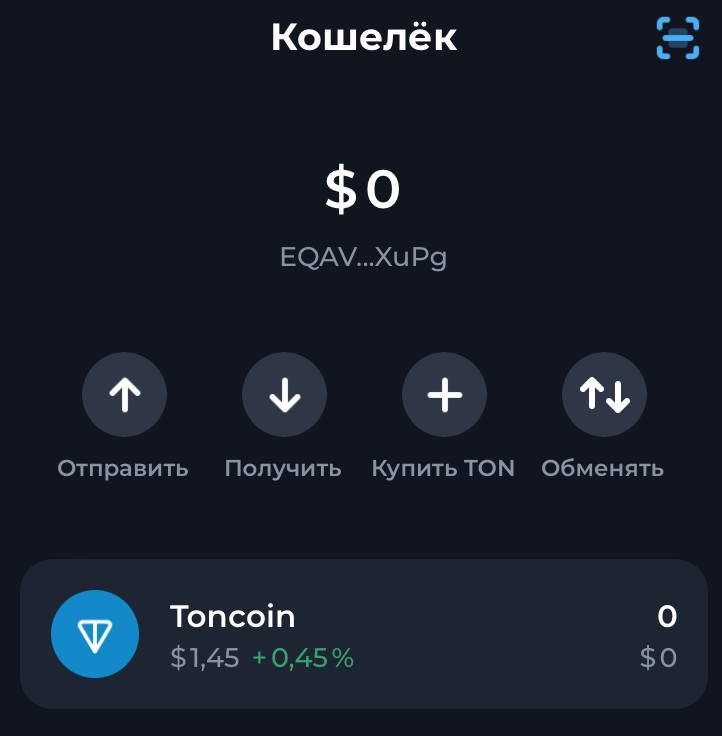 Tonkeeper кошелек обзор