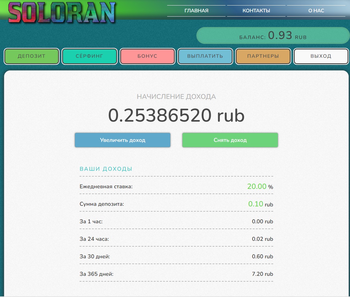 soloran обзор проекта