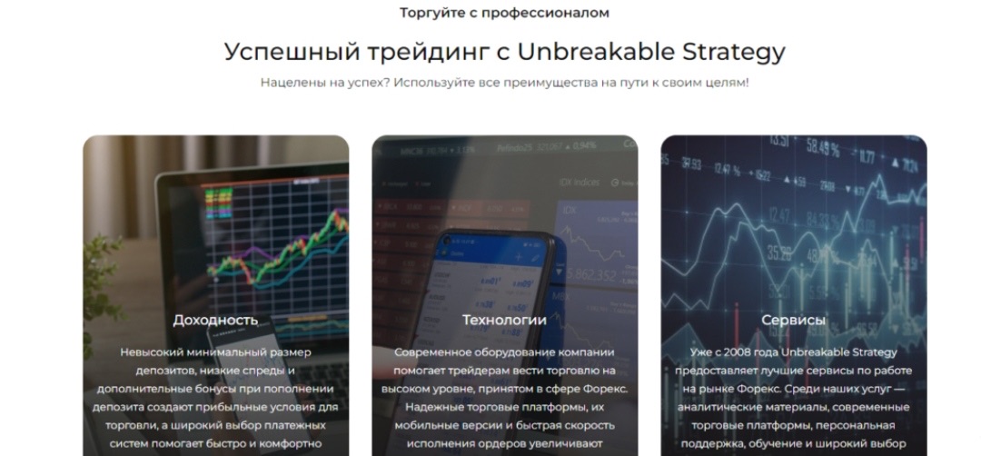 Описание Trading Unb Strategy