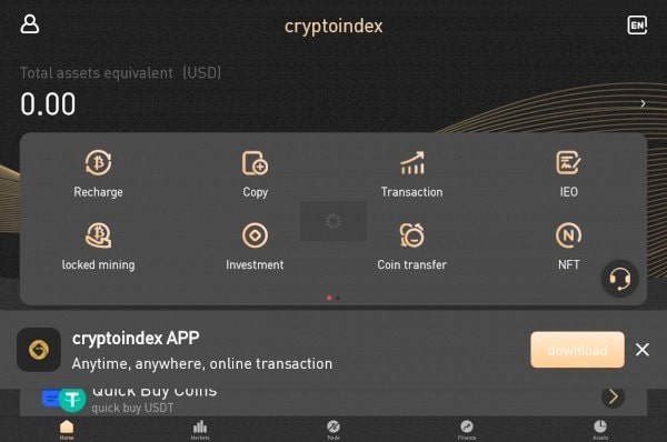 CRYPTOINDEX SHOP сайт