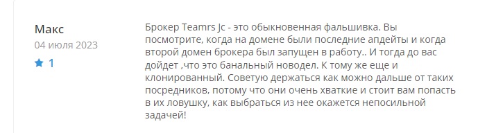 Teamrs - отзывы