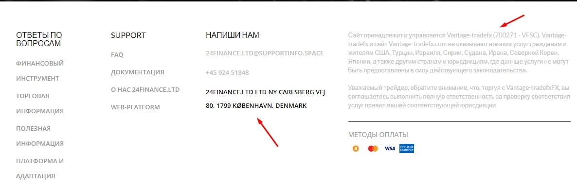 24 Finance LTD сайт