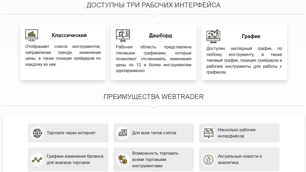 Webtrader сайт инфа