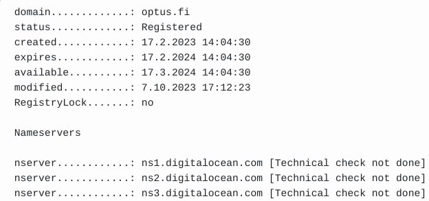 Optus сайт домен