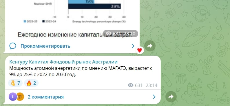 Кенгуру Капитал телеграм