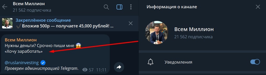 Ruslaninvesting телеграм