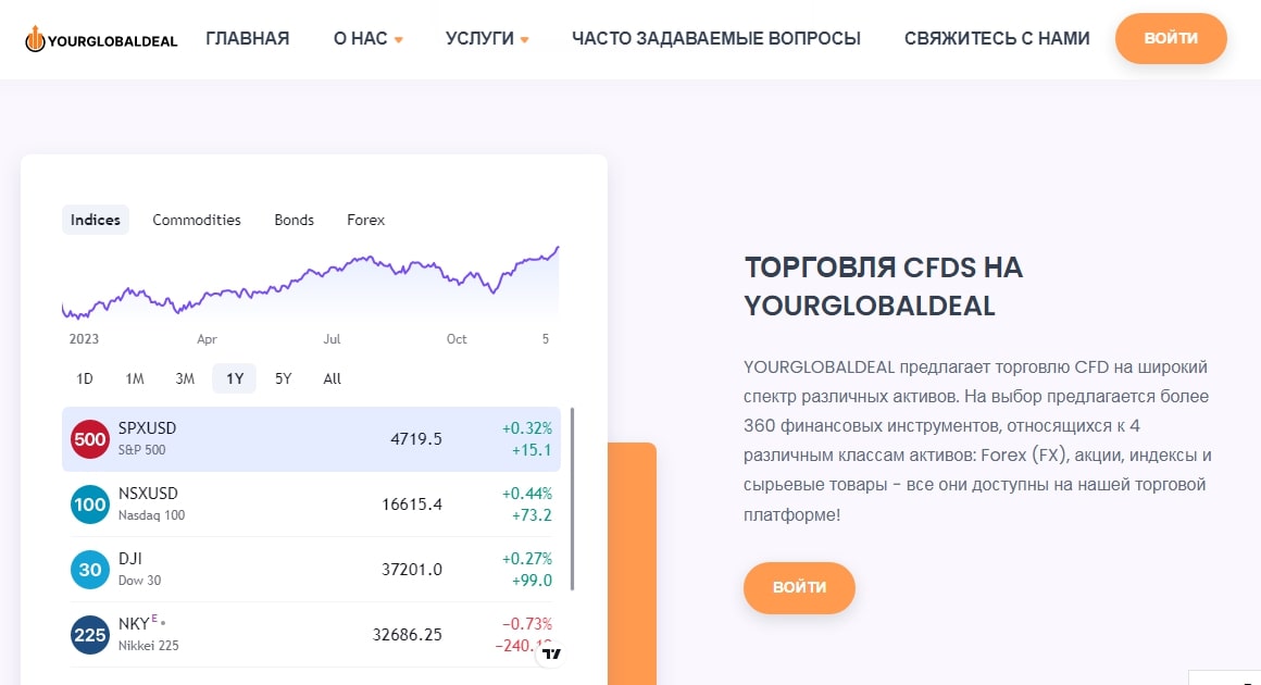 Уourglobaldeal сайт инфа