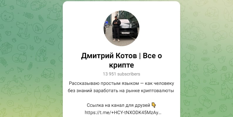 Дмитрий Котов телеграм