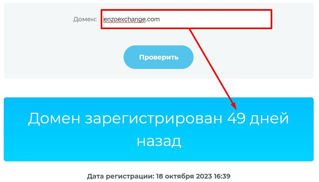 Enzoexchange com сайт инфа домен