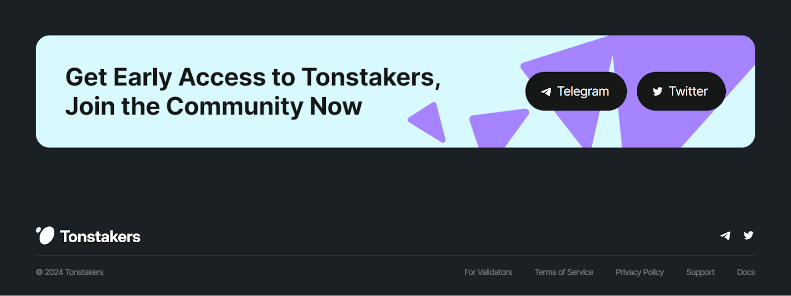 tonkeeper для стейкинга через tonstakers