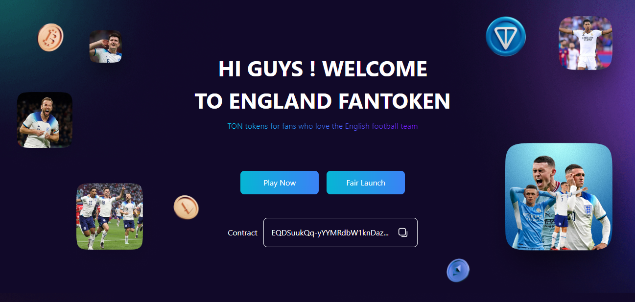 england fantoken