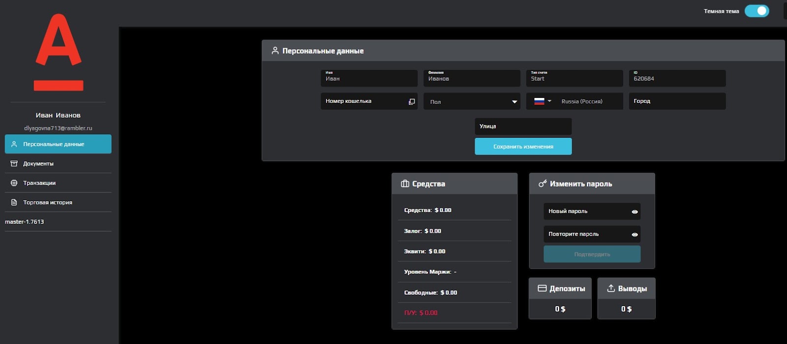 trades alfaeuropa com отзывы