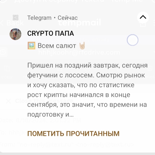 CRYPTO ПАПА